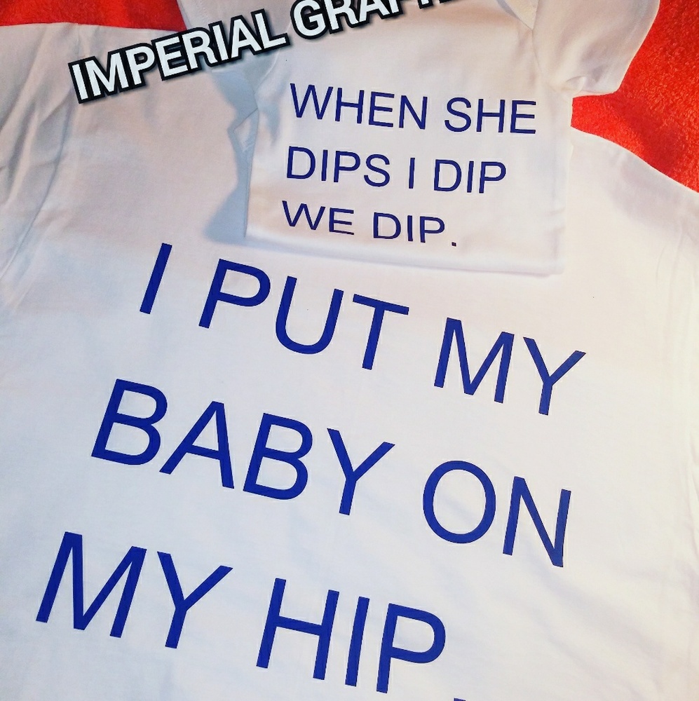 Custom shirts $25 Adults, infants $15 & kids $20